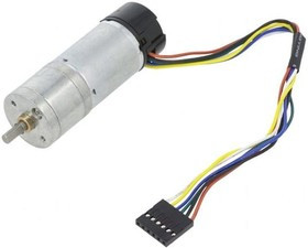 4826, Двигатель: DC, с энкодером, с редуктором, LP, 6ВDC, 2,4А, 75: 1, 104г