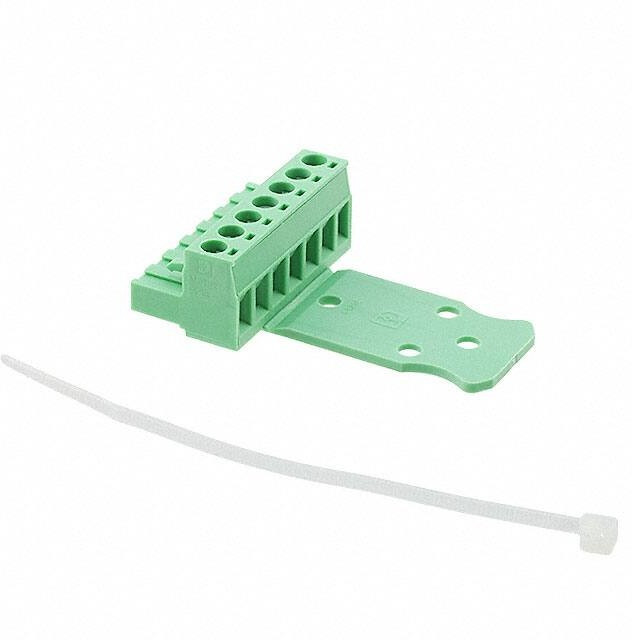 1776113, Pluggable Terminal Blocks 7 Pos 5.08mm pitch Plug 24-12 AWG Screw