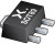 PBSS306NX,115, Биполярный транзистор, NPN, 100 В, 4.5 А