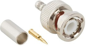 031-320-RFX, RF Connectors / Coaxial Connectors SRT CRMP PLG 58 141 LMR195 BELDEN 7806A