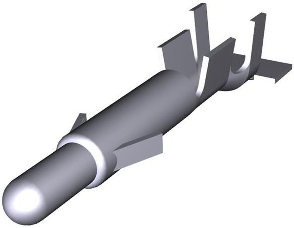 926883-1, Контакт-штекер 3.3мм для разъема Universal MATE-N-LOK, провод 0.5-2.1мм²