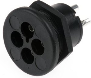 SA2368, Power Connector Panel Mount, Solder Termination, 3A, 250 V ac