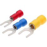 НВИ 1.5-5, Наконечник вилочный изолированный красный 0.25-1.5 мм²