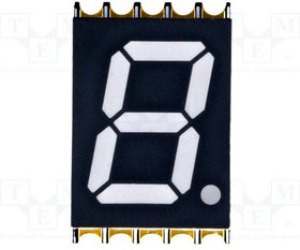 OPS-S3911LE, Дисплей СИД, SMD, семисегментный одноразрядный, 10мм, красный OPS-S3911LE, Дисплей СИД, SMD, семисегментный одноразрядный, 10мм, красный