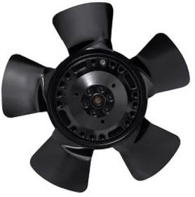 A2D200-AA02-19, AC Fans AC Axial Fan, 200mm, 400VAC, 53/70W, 2800/3150RPM, 75Pa/100Pa, Ball, IP44