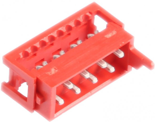 7-215083-8, Conn IDC Connector M 8 POS 1.27mm IDT RA Cable Mount Box/Carton