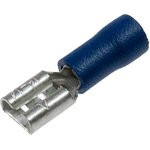 РПИ-М 2,5-(4,8) (РПИ-М 2.5-5-0.8), Разъем плоский изолированный (мама) синий 1.5-2.5 мм² РПИ-М 2,5-(4,8) (РПИ-М 2.5-5-0.8), Разъем плоский изолированный (мама) синий 1.5-2.5 мм²