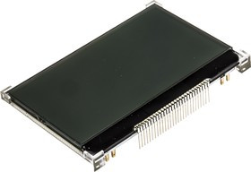 64128M FC BW-RGB, 64128M FC BW-RGB Graphic LCD Display, Black on Blue, Green, Red, Transflective