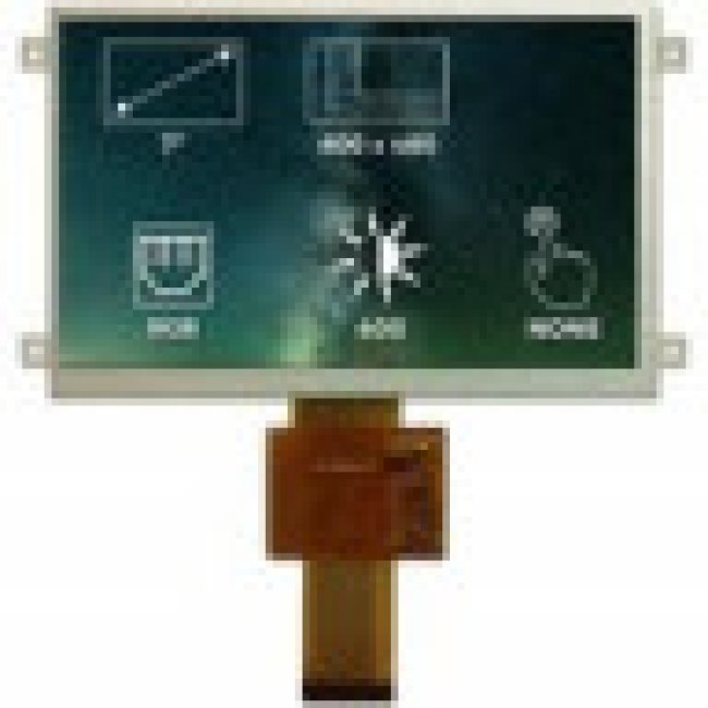 RVT7.0ATFWN00, Дисплей: TFT, 7", 800x480, Подсвет: LED, Размер окна: 156,7x89,1мм RVT7.0ATFWN00, Дисплей: TFT, 7", 800x480, Подсвет: LED, Размер окна: 156,7x89,1мм