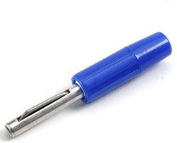 550-0500, Red Male Banana Plug - Solder, 50V