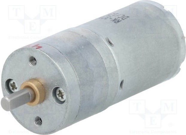 3229, Двигатель: DC, с редуктором, Medium Power, 12ВDC, 2,1А, 47: 1, 88г