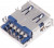 692121130100, Right Angle, Through Hole, Socket Type A 3.0 USB Connector