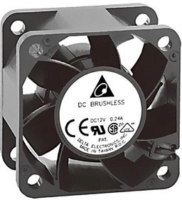 FFB0412VHN, AXIAL FAN, 40MM, 12VDC, 15.79CFM, 45DBA