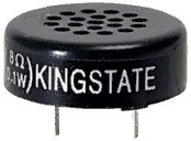 KSSG2308, Динамик, микро, 150мВт, 8Ом, 1.5кГц до 6кГц