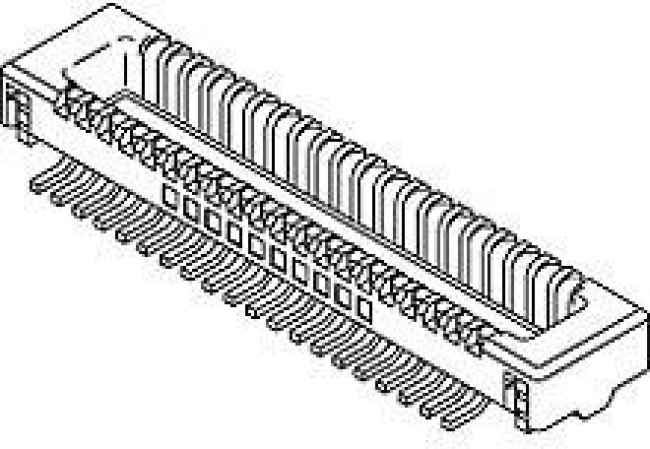 55909-1674, Board to Board &amp; Mezzanine Connectors 0.4 B/B PLUG EMBSTP PKG