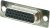 09562004715050, 26 Way Cable Mount D-sub Connector Socket, 2.29mm Pitch