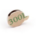 Неодимовый магнит диск 10х2 мм с клеевым слоем