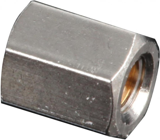 R30-1000802, Standoffs &amp; Spacers M3 x 8mm THREAD HEX BRASS 5mm A/F
