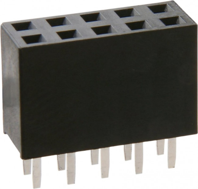 M20-7831042, PCB Receptacle, Board-to-Board, 2.54 мм, 2 ряд(-ов), 20 контакт(-ов), Монтаж в Сквозное Отверстие