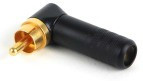 3502RABAU, RCA Phono Connectors M PHONO R/A Au BLK 3502RABAU, RCA Phono Connectors M PHONO R/A Au BLK
