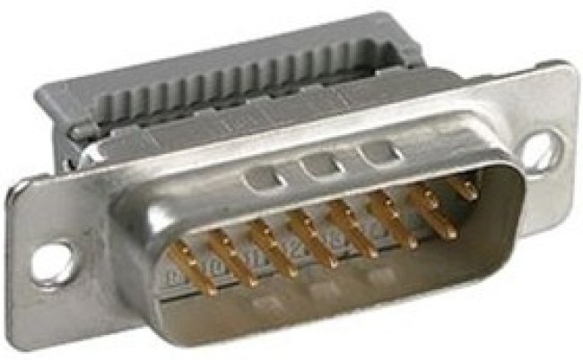 8215-6003, D-Sub Standard Connectors 15P OPEN COVER PLUG LOW PROFILE