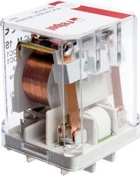 Реле RUC-2012-26-5220-K, 2CO, 16A(250VAC/24VDC), 220VAC, тест-кнопка без блокировки
