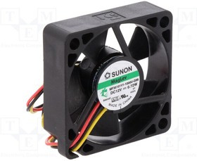 MF35101V1-G99-A, Вентилятор осевой, 12В DC, 35x35x10мм, подшипник Vapo, 12,17куб.м/ч, 28дБА