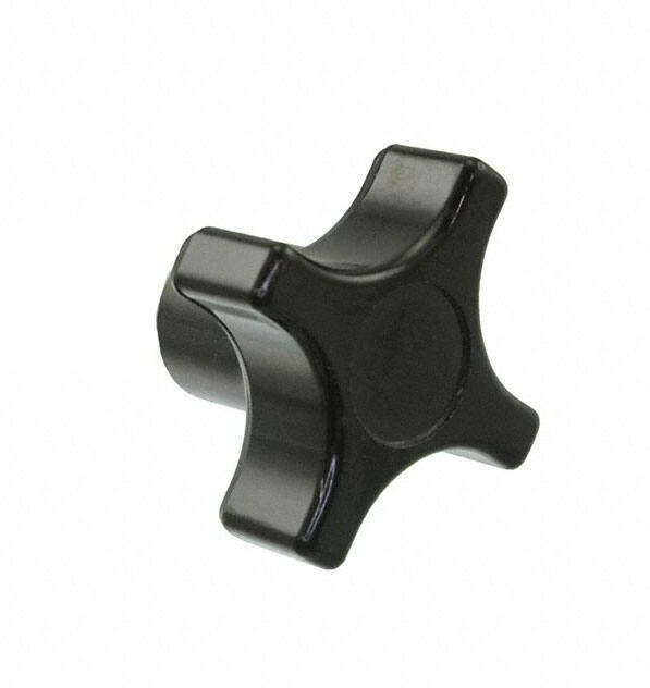 2820CS, FOUR ARM CLAMPING KNOB, PHENOLIC, 38MM
