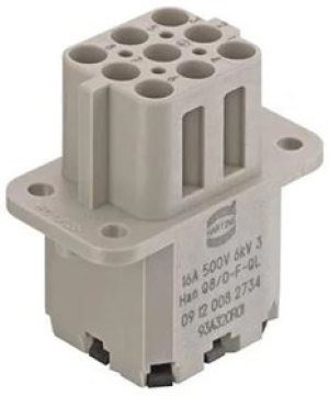 09140006257, Heavy Duty Power Connectors FEMALE CONTACT W/ SHUT OFF 09140006257, Heavy Duty Power Connectors FEMALE CONTACT W/ SHUT OFF