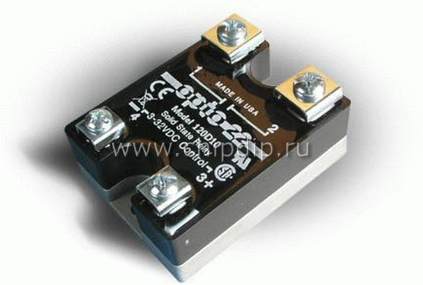 120D10, SSR, PANEL MOUNT, 140VAC, 32VDC, 10A