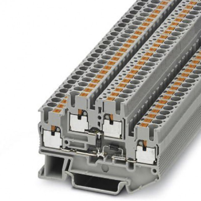 3211430, DIN Rail Terminal Blocks PTTB 2,5-2DIO/ O-UL/UR-UL