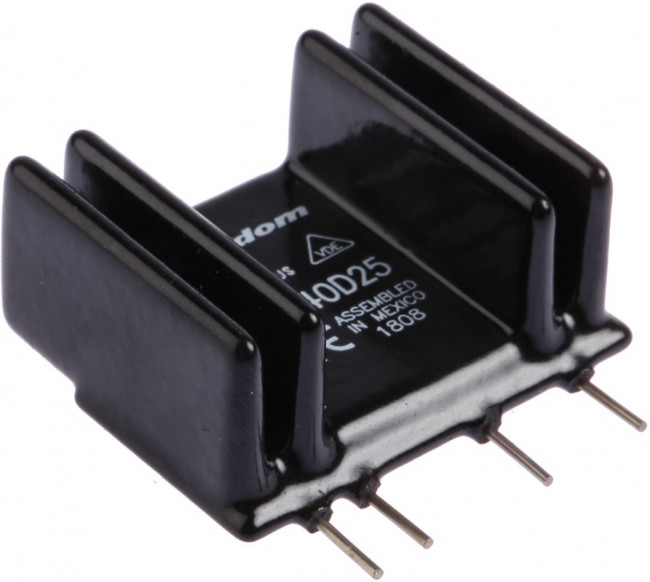 PF240D25, Solid State Relays - PCB Mount 280VAC MINI SIP 25 A PF240D25, Solid State Relays - PCB Mount 280VAC MINI SIP 25 A