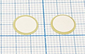 Пьезоэлемент ультразвуковой, размер 9 x 0.1, форма диск, частота 230кГц, марка материала PZT, KEPO