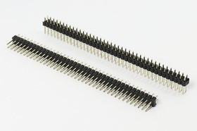 Разъем PLD-2x40 вилка, шаг P2.54, контакты 80P, монтаж на плату