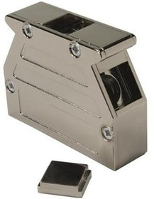 09670150453, D-Sub Backshells 15P HOOLD TOP/SIDE METALLIZED PLASTIC