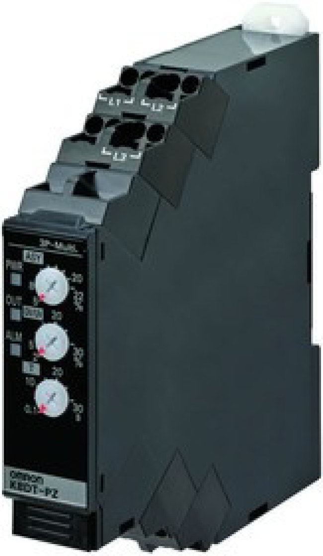 K8DT-PZ2CN, Модуль: реле контроля напряжения; DIN; SPDT; 0,1-30с; IP20