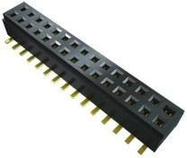 CLM-108-02-F-D-P-TR, Board to Board &amp; Mezzanine Connectors Low Profile Dual-Wipe Socket, 1.00mm Pitch