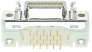 230977, D-Sub Connector, Socket, Beige, Mini Delta Ribbon 20P 230977, D-Sub Connector, Socket, Beige, Mini Delta Ribbon 20P