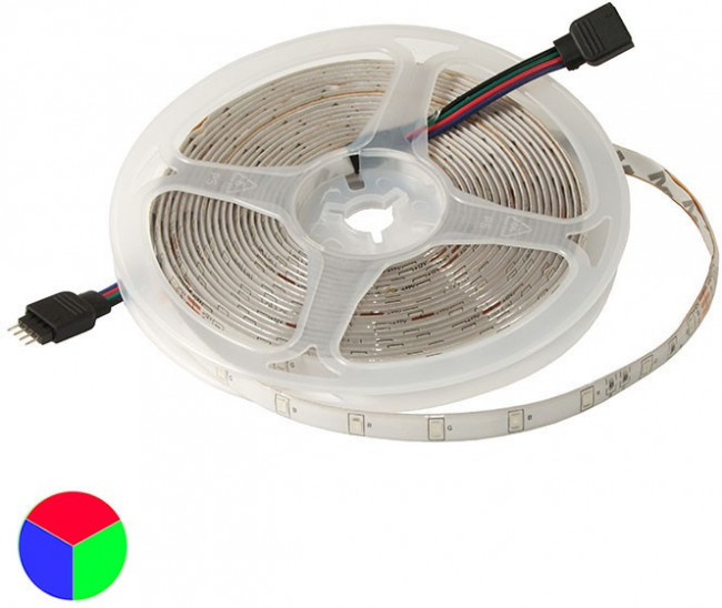2835 300LED IP65 12V RGB, Светодиодная лента , 2835, 300 LED, IP65, 12 В, RGB, катушка 5 м (цены указаны за 1 м)