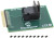 DSC-PROG-3225, Sockets &amp; Adapters 3225 Socket Card with 10 Blank DSC8001 Parts