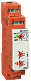 LPRA/2 400V, Phase, Voltage Monitoring Relay, 3 Phase, DPDT, 243 540 V, DIN Rail