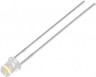 LL-304WC1X-W6-3P, LED; 3mm; white warm; 780?1300mcd; 100°; Front: flat; 2.6?3.6V