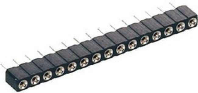310-87-105-01-640101, 5 Way Straight Through Hole 2.54mm SIL Socket, Solder, 3A 100 V ac, 150 V dc 310-87-105-01-640101, 5 Way Straight Through Hole 2.54mm SIL Socket, Solder, 3A 100 V ac, 150 V dc