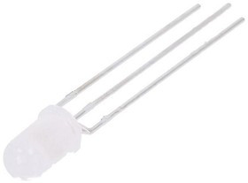 LL-509YGM2E-C-1B, LED; 5mm; yellow/yellow green; 60°; Front: convex; No.of term: 3