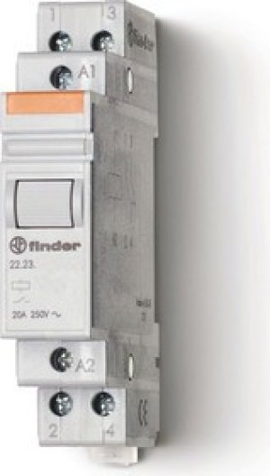 Finder, Модульное реле 1НО+1НЗ 20А 230В AC 222382304000