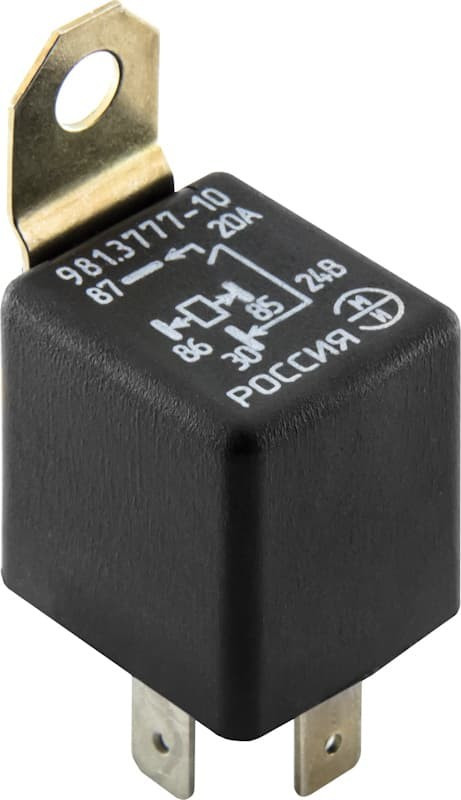 981377710, 981.3777-10 Реле замыкания 4-х конт. с кроншт.(аналог 901.3747-10)