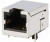SS-60000-009, Гнездо; RJ45; PIN: 8; Кат: 6; экранированный; Конф: 8p8c; THT