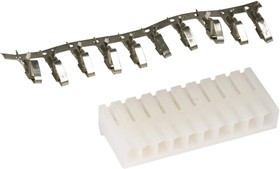 PHU-10 (DS1072-10 F), Розетка кабельная с контактами 3.96мм 10pin PHU-10 (DS1072-10 F), Розетка кабельная с контактами 3.96мм 10pin