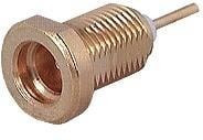 22_MMCX-50-0-4/111_OH, RF Connectors / Coaxial Connectors MMCX straight bulkhead receptacle jack(f)