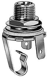 FAL11, Phone Connectors 2C 1/4".375"BUSH .205"FASTON TERM FAL11, Phone Connectors 2C 1/4".375"BUSH .205"FASTON TERM
